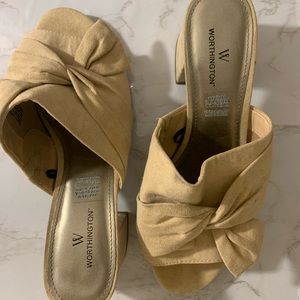 Worthington Heeled Mules